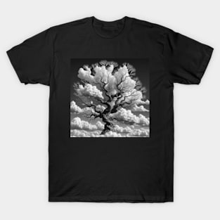 The Dance of Tree and Clouds T-Shirt